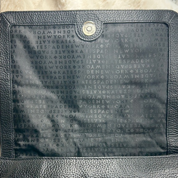 Kate Spade Black Pebbled Leather Bow Shoulder/ Crossbody Bag - Picture 3 of 14